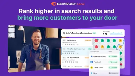 Semrush Local-main page