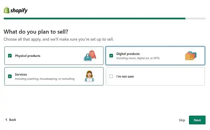 Shopify product types – physical products, digital goods, and services for your online store