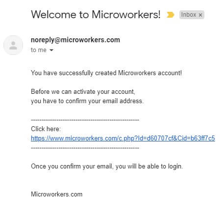 microworkers provjera email adrese