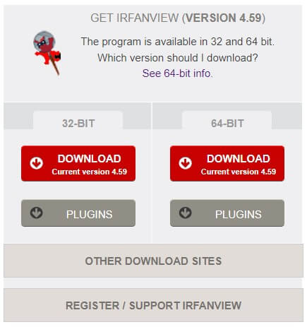 IrfanView preuzimanje programa