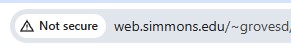 poruka na pregledniku da web stranica nije sigurna
