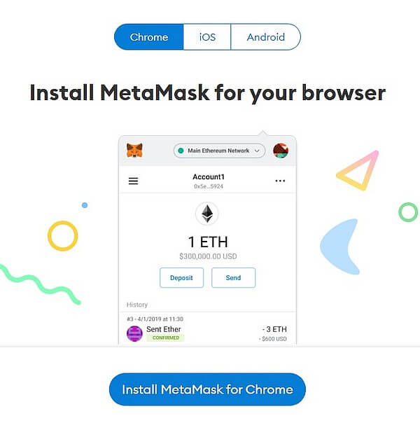 OpenSea izbor metamask novčanika