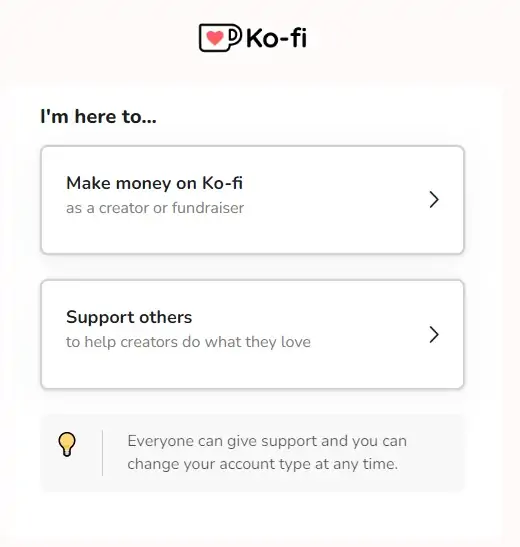 Ko-Fi razlog dolaska na platformu