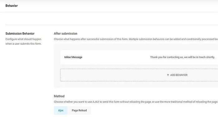 behavior-submission behavior