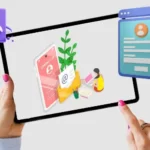 Clickera osoba izrađuje web stranicu