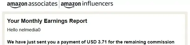 Amazon associates isplata 1