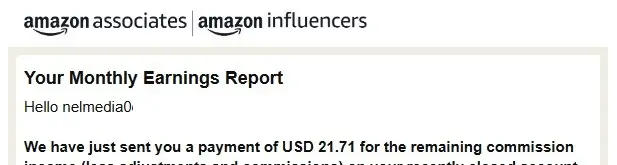 Amazon associates isplata 2