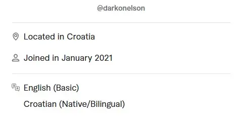 Moj profil aktivan od 2021