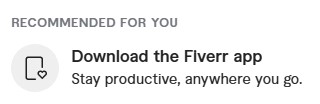 Preuzimanje Fiverr App za mobitele