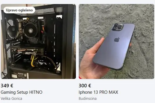 Facebook marketplace