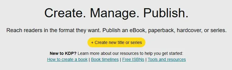Amazon Kindle Direct Publishing – platforma za prodaju e-knjiga