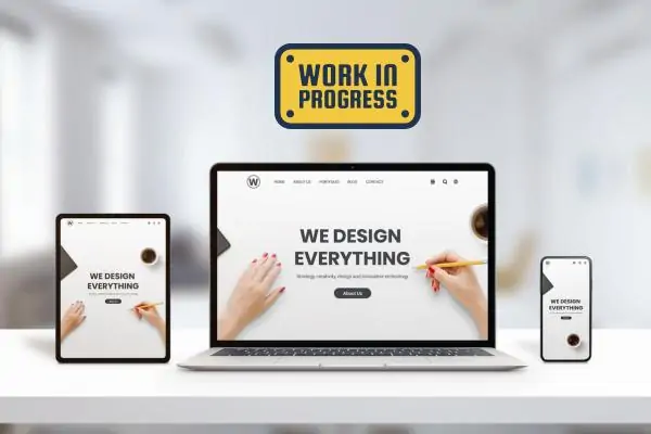 Responzivna web stranica prikazana na mobitelu, tabletu i računalu