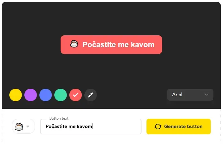 Generiranje tipke u BMC