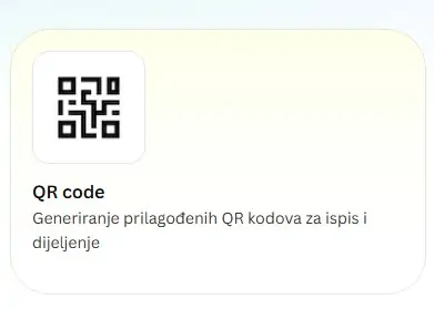 Aplikacija za generiranje koda u Canvi